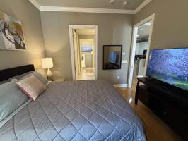 view into bathroom and walk in closet