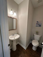 downstairs half bath