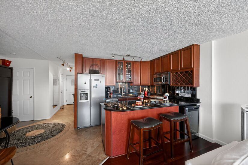 Kitchen and Hall -