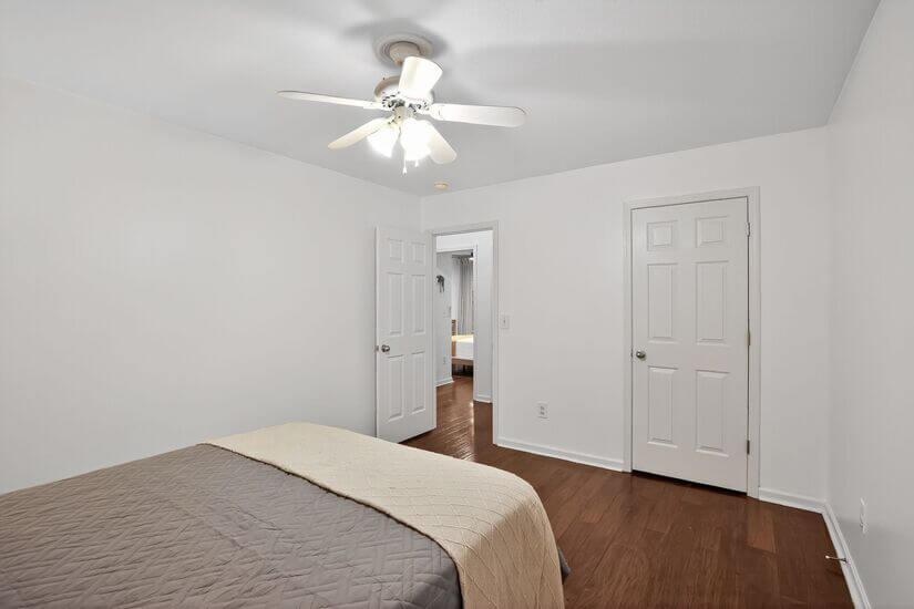 Fourth Bedroom Ample Closet Space