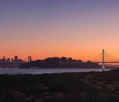 View of San Francisco from Alameda Point