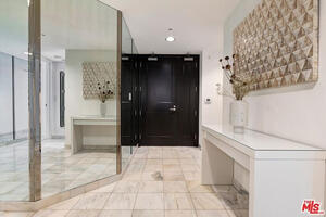 Entrance inside unit
