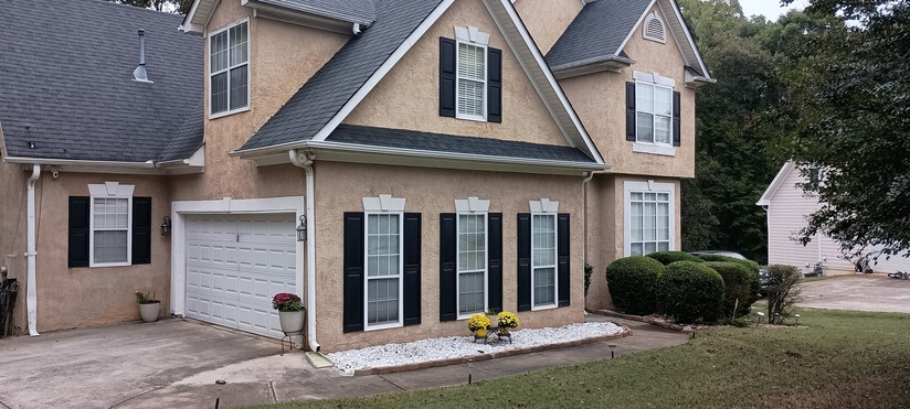 Front of the house