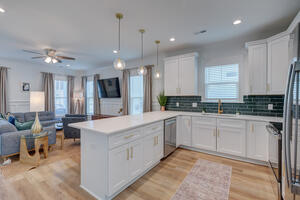 Kitchen from dining room