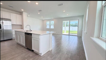 Kitchen - dishwasher -fridge