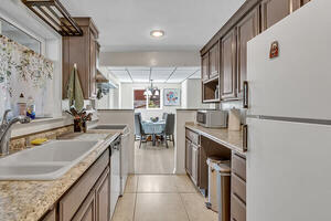 Kitchen looking South