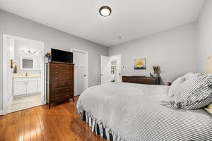 Second bedroom includes queen bed and ensuite