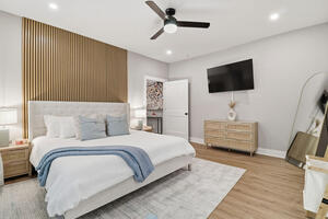 Spacious King Bedroom w/ Smart TV