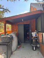 Attached shed