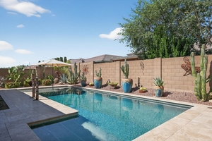 The Azure Desert Bloom Oasis