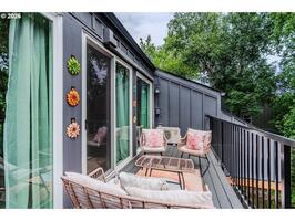 Furnished deck and patio