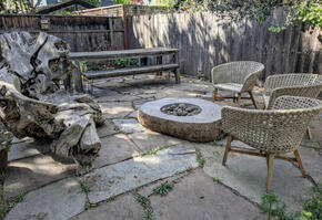 Back Garden fire pit