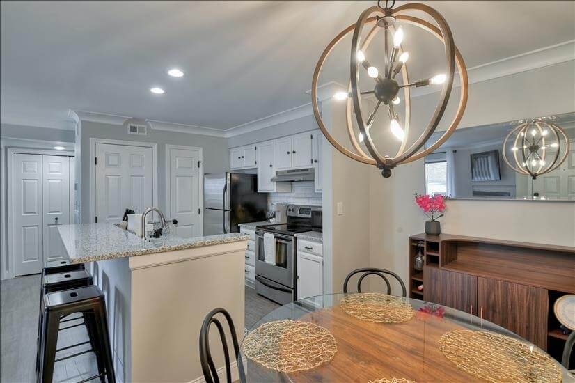 Beautiful granite counters