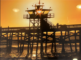San Clemente Pier Sunset