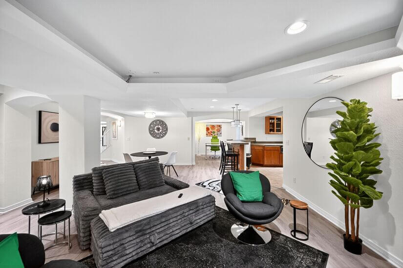 Furnished 1 bd Spacious apartment