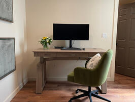 Dedicated Office - Monitor and Standing Desk