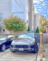 Dedicated parking space in back next to the home