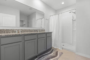 Ensuite bathroom for primary suite