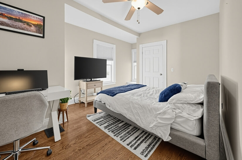 Fully Furnished 2 bd in Newton MA