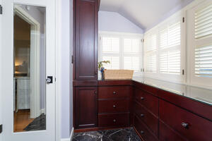 Primary walk-in closet