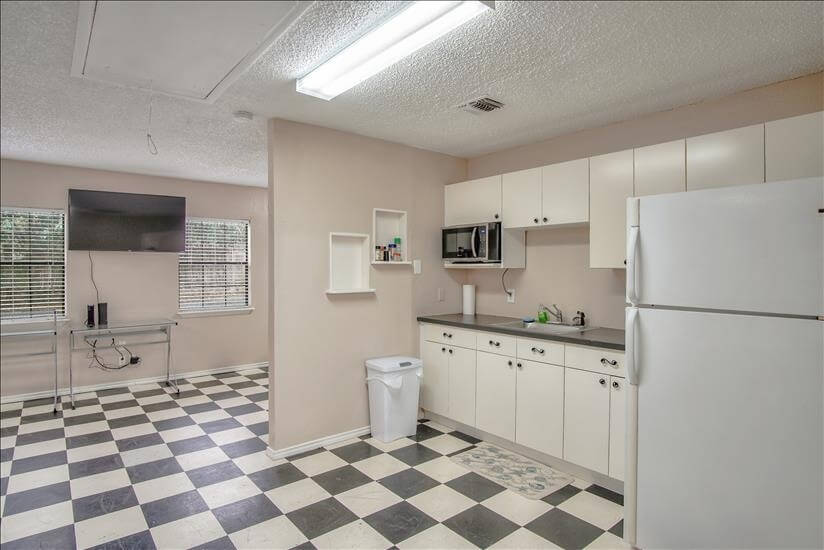 open kitchenette concept