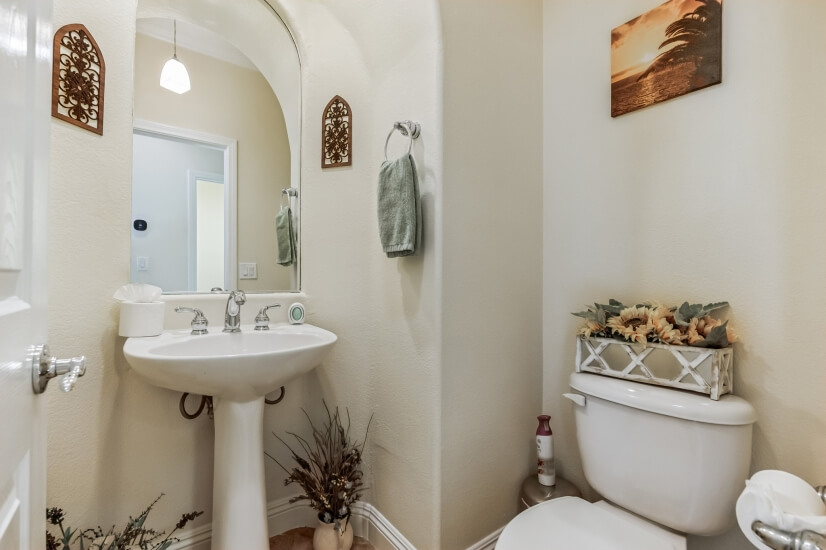 Half Bathroom on the 1st Floor