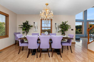 Formal dining area for family meals