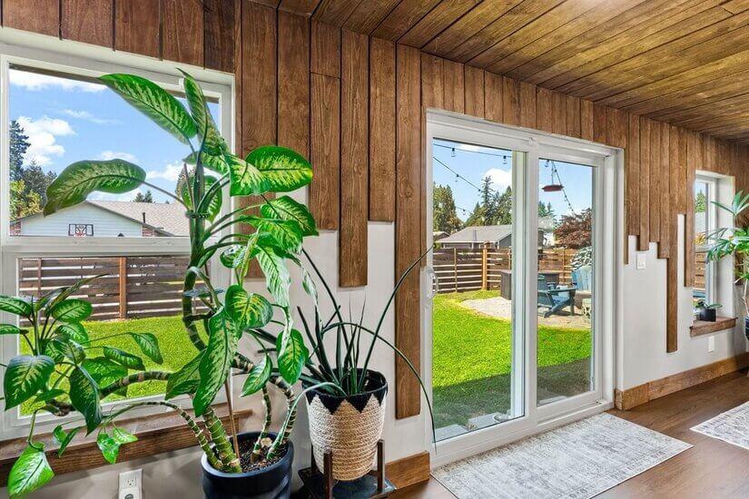 slider to back yard