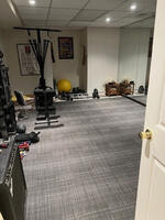 basement in home gym