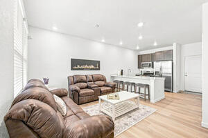 Living Room + Kitchen