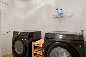 New washer and dryer