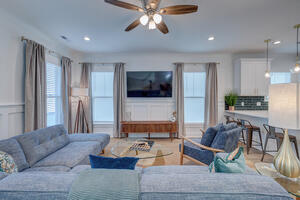 Family room from front