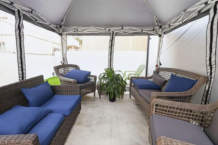 Gates Funished home in LA