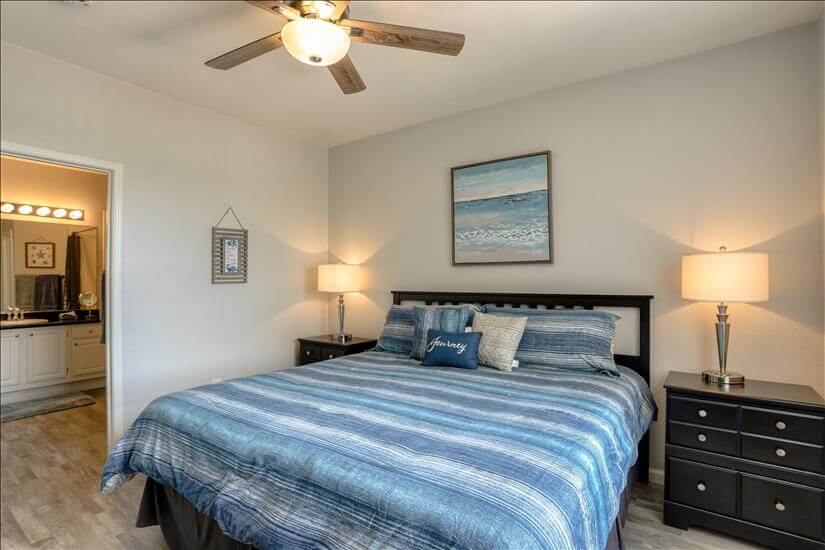 Master King Bedroom has Private Bath