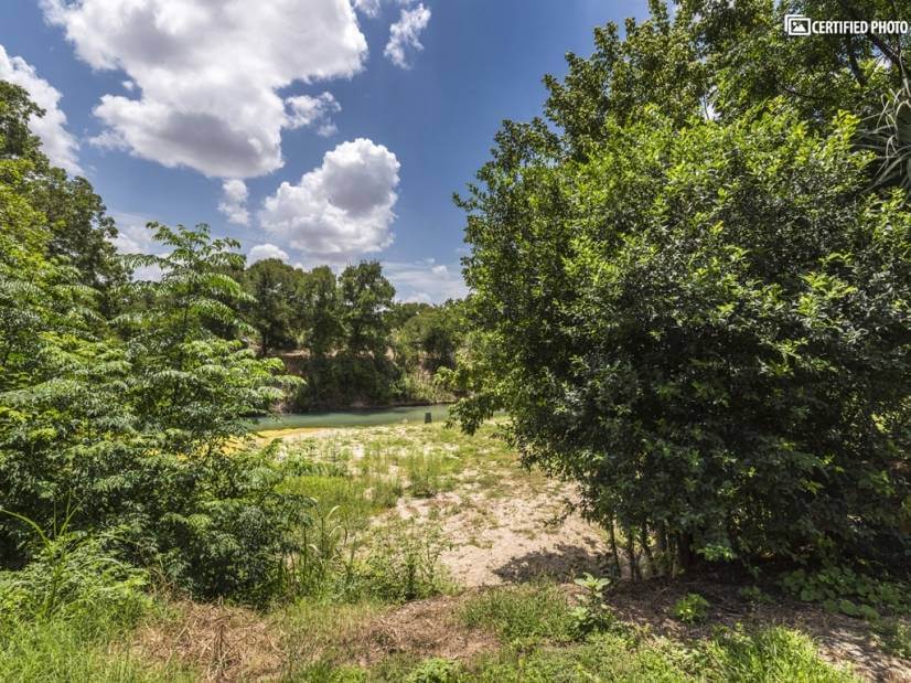 Lower Backyard Looking at River