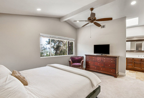 Suite with Premium Helix Mattress, Walk-In Closet, & Office