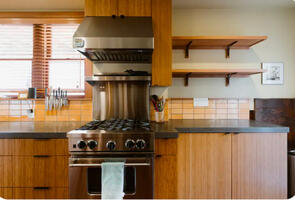 Blue star range stove