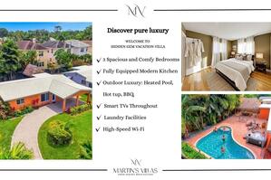 Hidden Gem Villa with Pool and Hot Tub