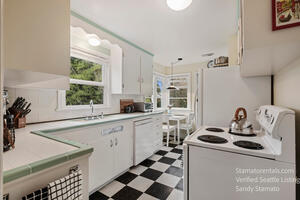 1946 kitchen. Freshly painted and tiling