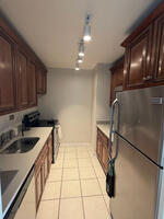 Kitchen with Crate & Barrel dishware