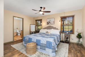 Master bedroom on ground floor