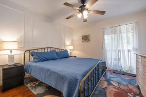 Uptown Beach Themed Retreat with Balcony