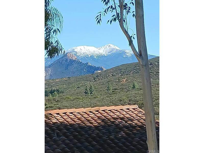 Snow capped paradise in winter