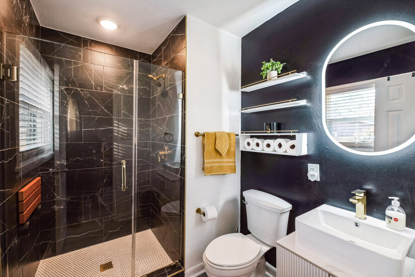Trendy Master Bathroom
