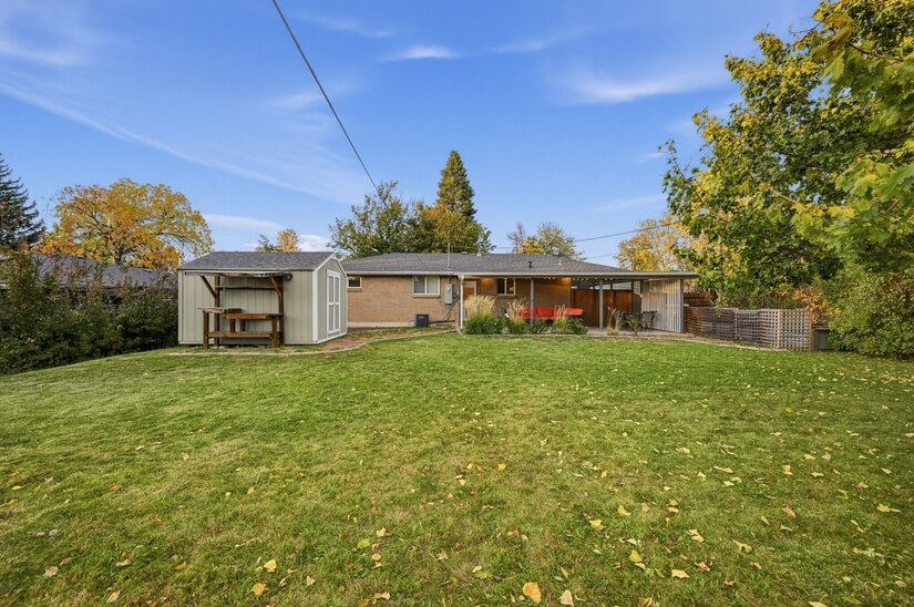 Fully Fenced in Yard
