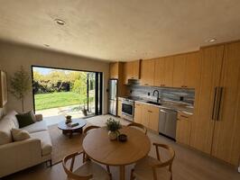 Detached ADU kitchen