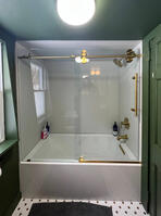 Bathroom Downstairs with bathtub 2