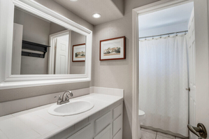 Upstairs Bathroom with Separate Shower & Toilet