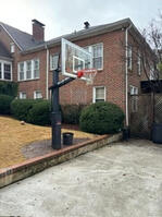 Basketball goal & parking