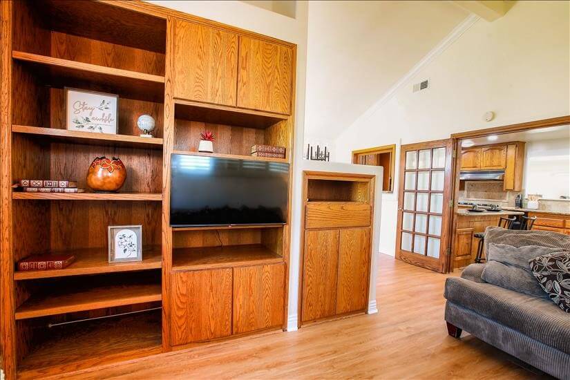 Family room to to gather and watch movies